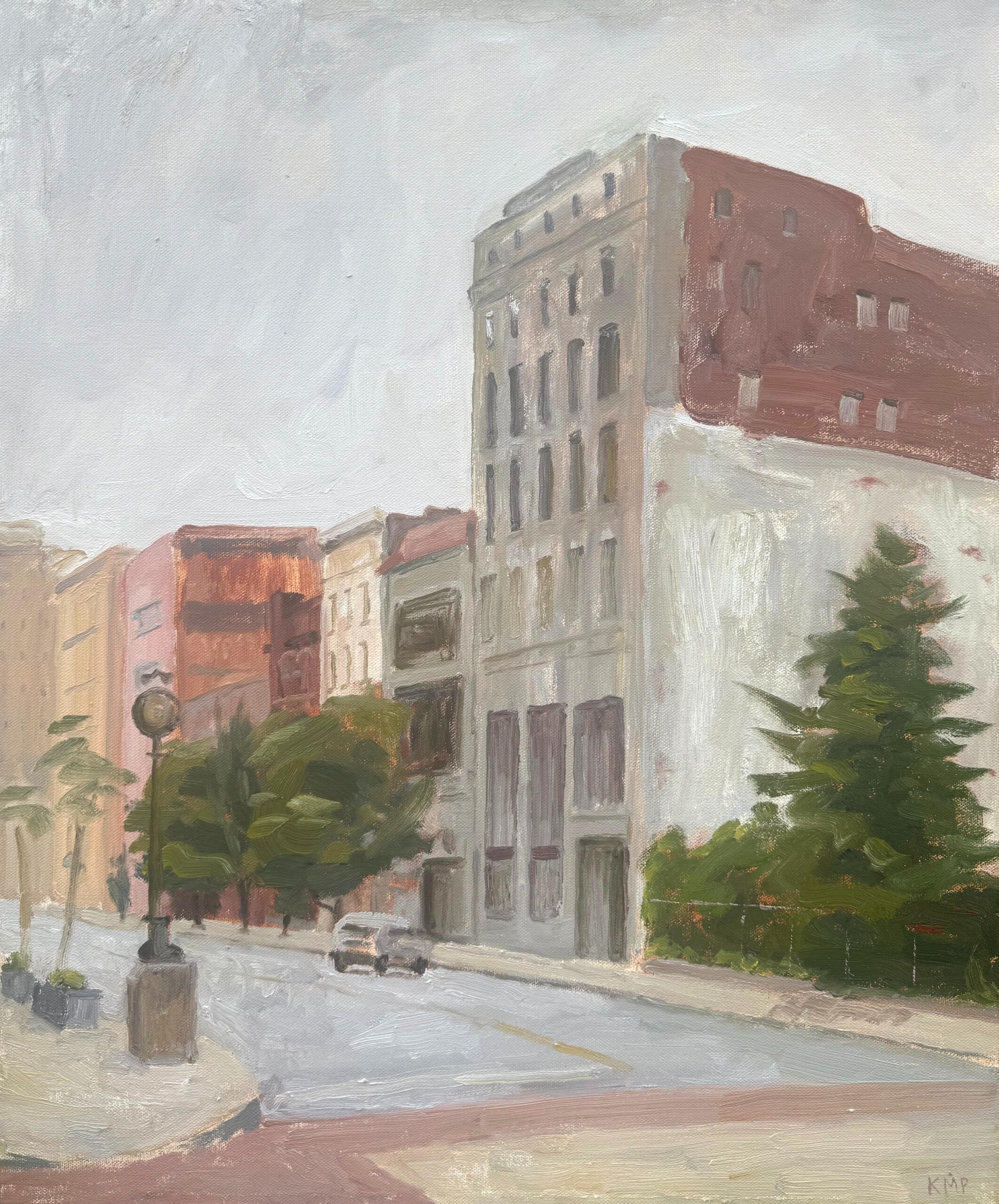 Adams & N. Superior, 24x20" oil on canvas, $1,800